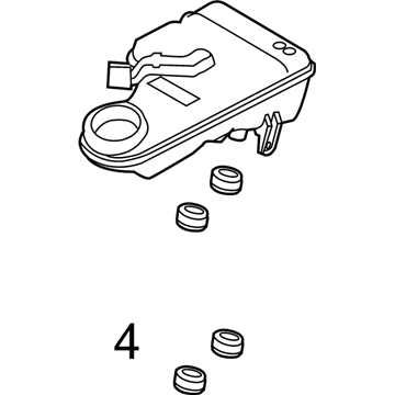 Ford Focus Master Cylinder Repair Kit - CV6Z-2K478-B