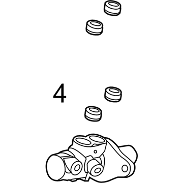 Ford Focus Master Cylinder Repair Kit - CV6Z-2140-B