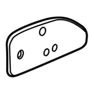 Mercury 1L2Z-78601A80-AA Reinforcement - B Pillar