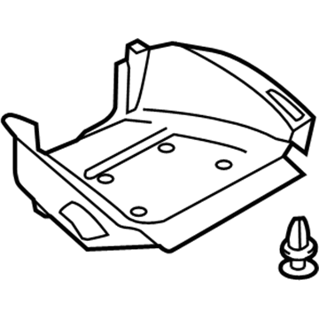 Ford CJ5Z-7813546-AA Box Assembly - Stowage