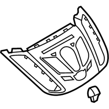 Ford Escape Dash Panel Vent Portion Covers - CJ5Z-18842-BB