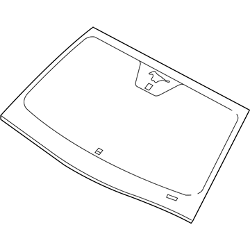 Ford 4R3Z-6303100-AA Glass - Windscreen
