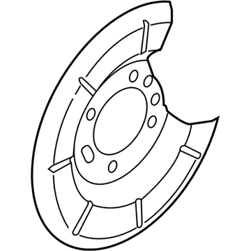Ford DV6Z-2C028-A Shield - Splash