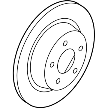 Ford Transit Connect Brake Rotor - AV6Z-2C026-A