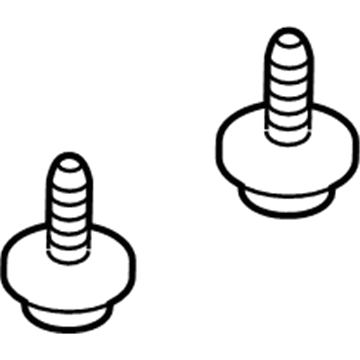 Ford -N606689-S439 Screw And Washer Assembly