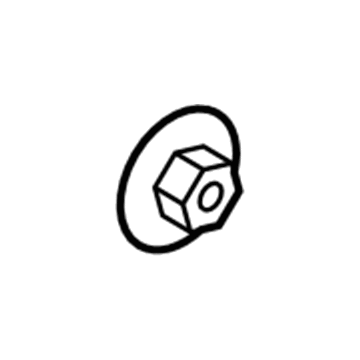 Ford -W700430-S441 Nut And Washer Assembly - Hex.