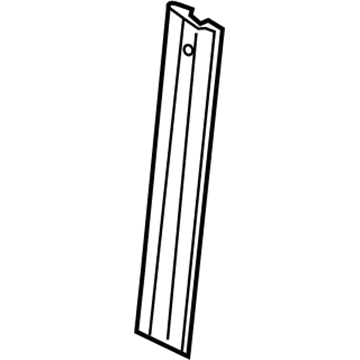 Ford BK3Z-99611B90-FA Bezel - Seat Belt Guide Bracket