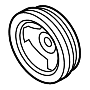 Lincoln 8T4Z-6312-A Pulley - Crankshaft
