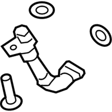 Ford FB5Z-6L092-C Tube Assembly - Drain