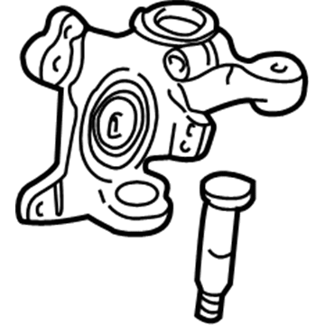 Ford 3F1Z-3K185-AA Knuckle - Front Wheel