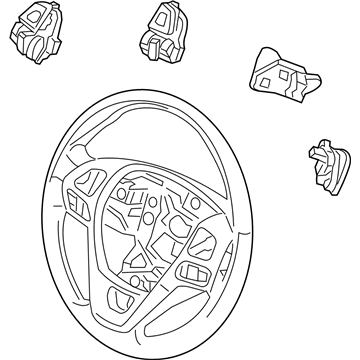 Lincoln DE9Z-3600-AB Wheel Assembly - Steering
