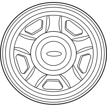Ford BC3Z-1015-C Wheel Assembly