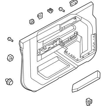 Ford M2DZ-5423942-AA Panel Assembly - Door Trim