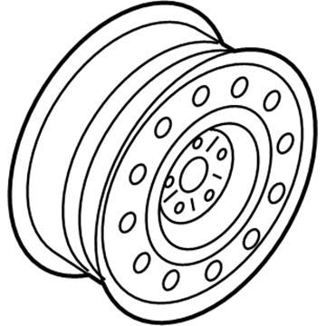Ford Escape Spare Wheel - 5L8Z-1015-A