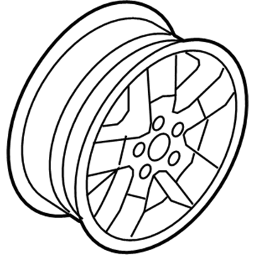Ford 9L8Z-1007-E Wheel Assembly