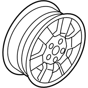 Ford Escape Spare Wheel - 8L8Z-1007-J