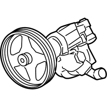 Ford 7C3Z-3A674-ARM Remanufactured Pump Assembly - Power Steering