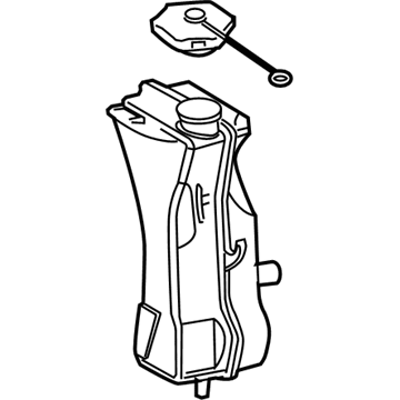 Ford 9C3Z-3E764-B Reservoir Assembly