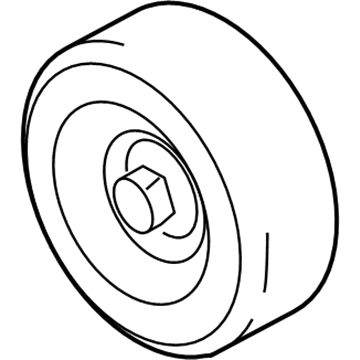 Ford 6L2Z-6C348-A Pulley