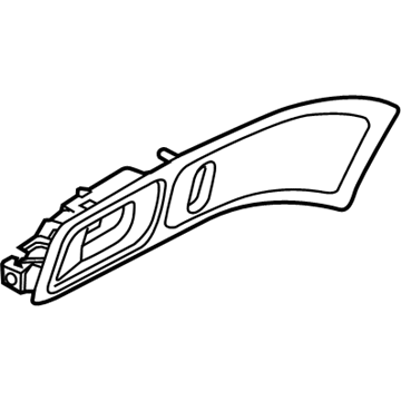 Ford Explorer Interior Door Handle - FB5Z-7822600-AC