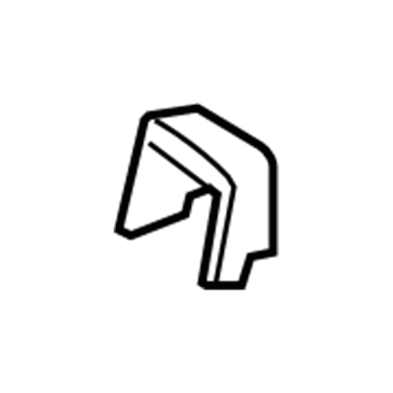 Ford 6L2Z-78611D52-AA Release Handle Cap, Passenger Side 6L2Z-78611D52-AA Ford Release Handle Cap, Passenger Side Illustration 1 of 1
