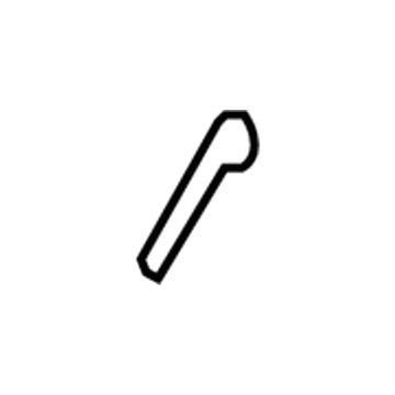 Ford 6L2Z-7862418-AAJ Handle, Black, Rear Passenger Side 6L2Z-7862418-AAJ Ford Handle, Black, Rear Passenger Side Illustration 1 of 1