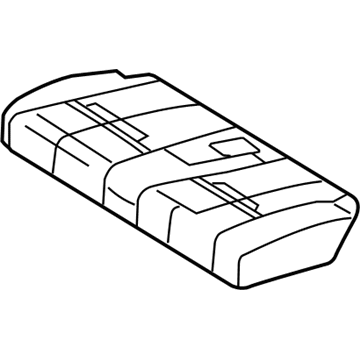 Mercury 6L2Z-7863804-CAC Cover Assembly - Rear Seat