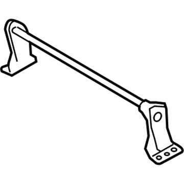 Mercury 6L2Z-7861382-A Latch Assembly - Rear Seat Cushion