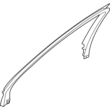 Lincoln R2TZ-5800014-AA Window Molding