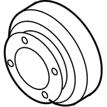 Lincoln XL3Z-8509-A Pulley - Water Pump