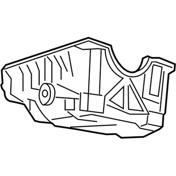 Ford F4TZ6675B Pan Assembly - Engine Oil