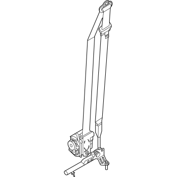 Ford MB3Z-26611B08-AA Seat Belt Assembly