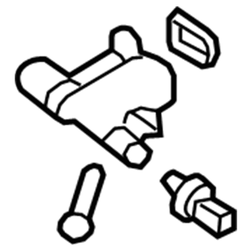 Ford CJ5Z-8K556-A Adaptor - Water Outlet Connection