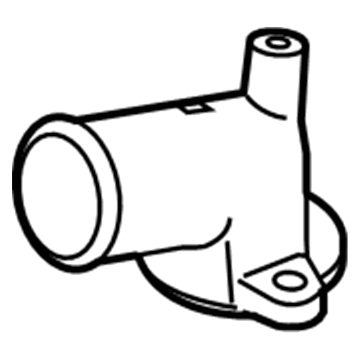 Ford F65Z-8592-BD Connection Water Outlet