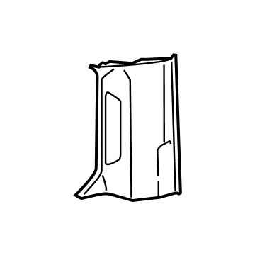 Ford CK4Z-6131010-AA Trim - D Pillar - Upper