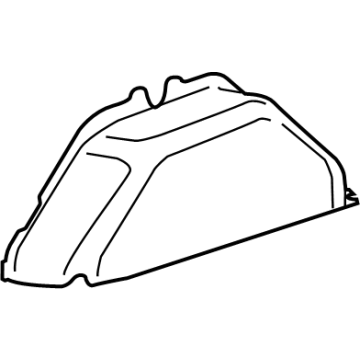 Ford CK4Z-16A550-GC Mudflap Assembly