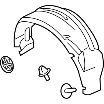 Ford KT1Z-61278B51-B Filler - Quarter Panel
