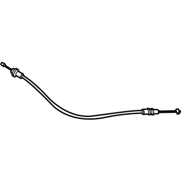 Ford Mustang Mach-E Hood Release Cable - LJ8Z-16916-B