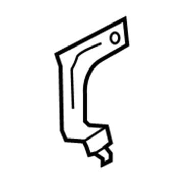 Ford 7T4Z-14A301-H Bracket, Front Passenger Side 7T4Z-14A301-H Ford Bracket, Front Passenger Side Illustration 1 of 1
