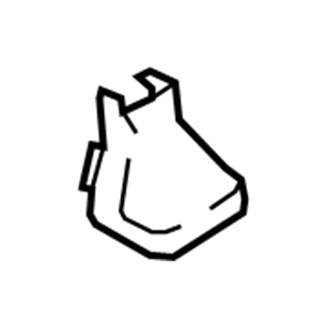 Ford 7T4Z-7866410-CA Cover, Graystone, Front Inner Passenger Side 7T4Z-7866410-CA Ford Cover, Graystone, Front Inner Passenger Side Illustration 1 of 1