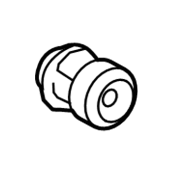 Ford 7C3Z-1521990-A Lock Cylinder - Less Keys
