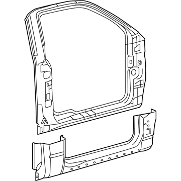 Ford 9L3Z-15211A10-A Frame - Door