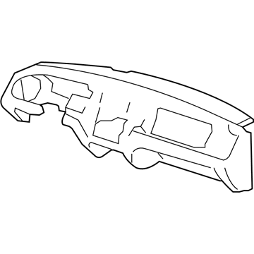 Lincoln 3W1Z-5404320-BAA Panel - Instrument
