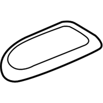 Ford 3S4Z-5406024-AAA Door Assembly - Glove Compartment