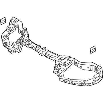 Ford CM5Z-8A284-A Radiator Support, Front CM5Z-8A284-A Ford Radiator Support, Front Illustration 1 of 1