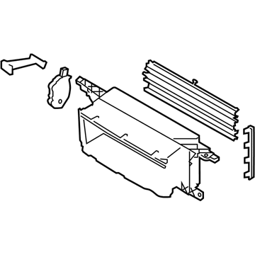 Ford JL3Z-8475-G Shutter Assembly - Radiator Control