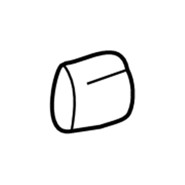 Ford 2C3Z-2529315-AAPTM Body Side Molding, Rear Driver Side 2C3Z-2529315-AAPTM Ford Body Side Molding, Rear Driver Side Illustration 1 of 1