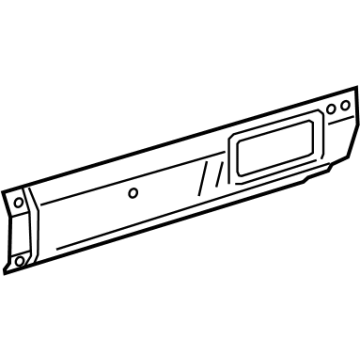 Ford BK3Z-6110129-C Panel - Body Rocker - Rear