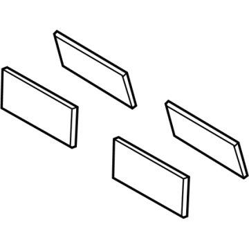 Lincoln 4L3Z-18203A16-AA Insulator - Door Outer Panel
