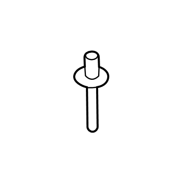 Ford -W705436-S300 Rivet - Plastic
